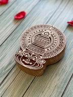 Kathakali Dancer Wooden Block Wall Hanging Decor