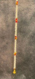Mogra, Pom pom and Gold Gota String with Bell