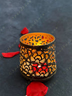 Fancy Votive Shadow Tea Light (Cutwork)