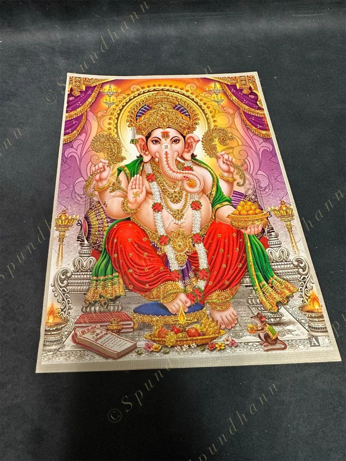 Greeting Cards With Hindu Gods Picture (Pack of 12)