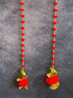 Wooden Parrot, Pom Pom & Gota Dangler String