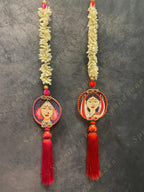 Rajasthani Pichwai Art Chameli String Dangler