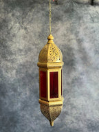 Antique Gold Handcrafted Lantern