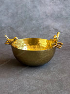 Brass Bird Bowl