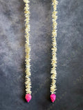 Chameli & Pink Lotus Bud Single Dangler