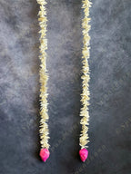Chameli & Pink Lotus Bud Single Dangler