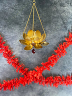 Hanging Lotus Single Tea Light Holder