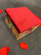 Square Gift Box with pattern