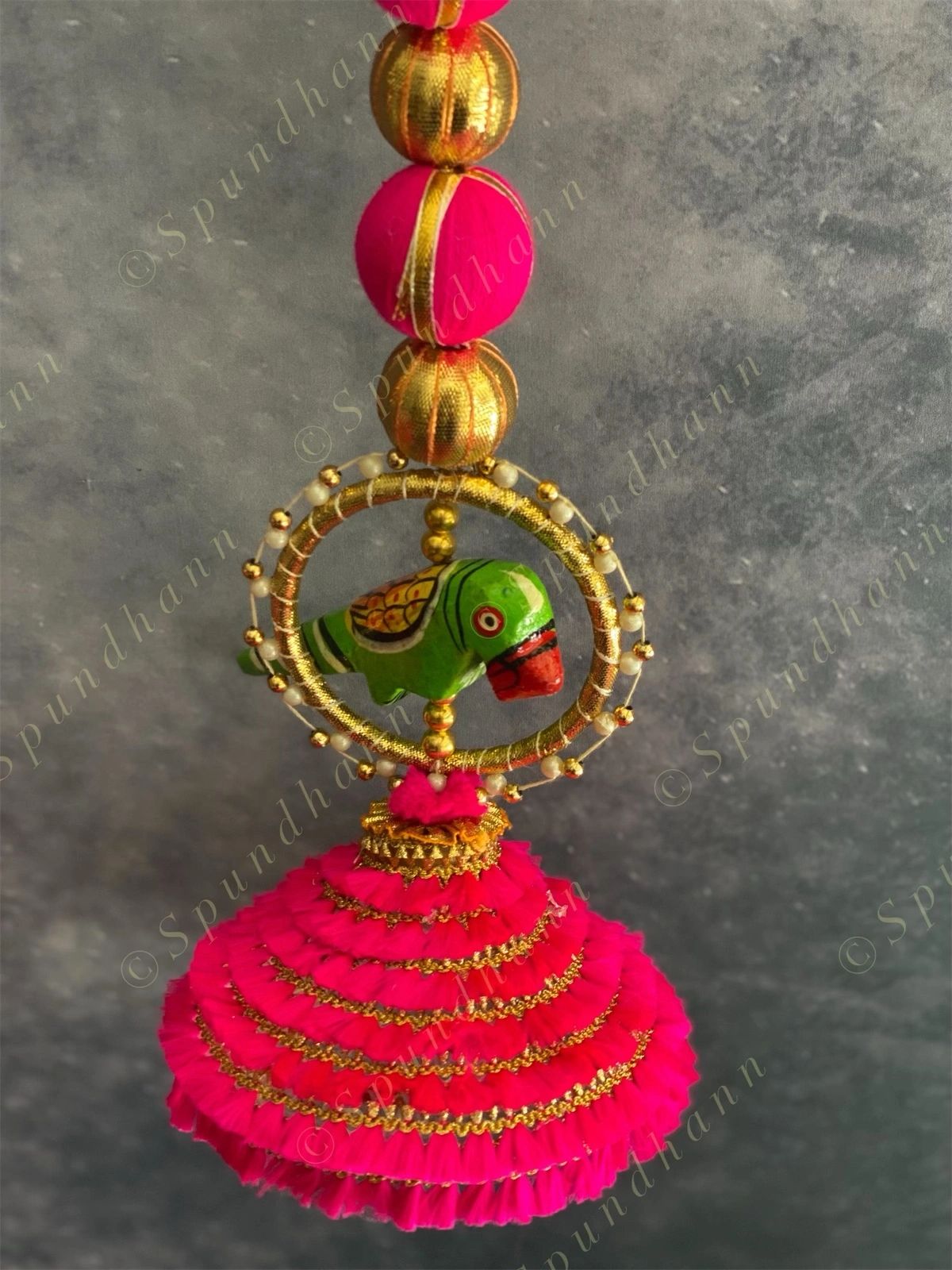 Chameli & Parrot Dangler Set of 2