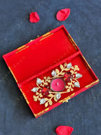 Rectangular Gold Leaf Print Gift Box Only