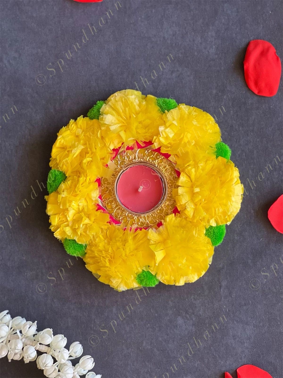 Marigold Tea Light Holders