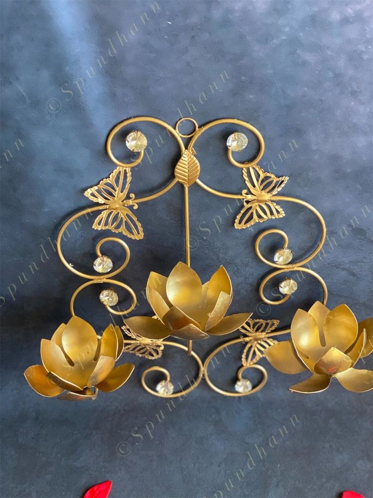 Captivating Butterfly & Lotus Wall Hanging Decor