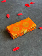 Rectangular Gold Leaf Print Gift Box Only