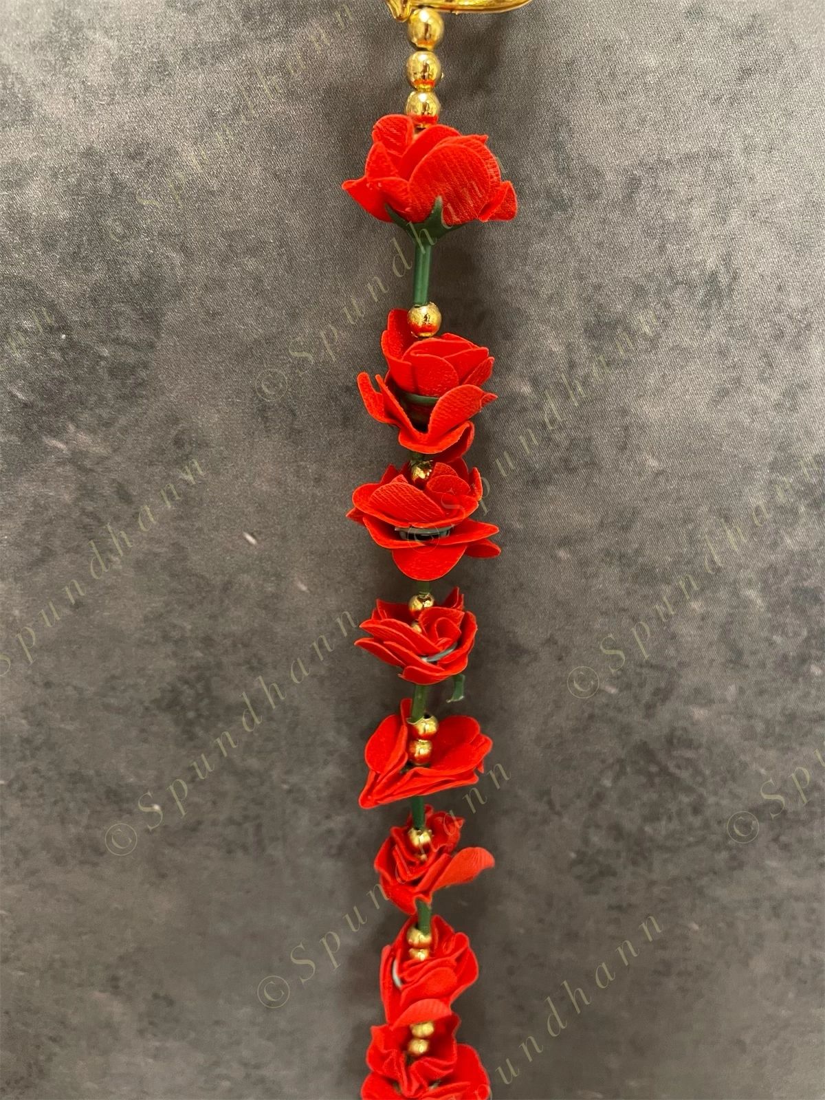 Rose Ganesha Bell Dangler (Set of 2)