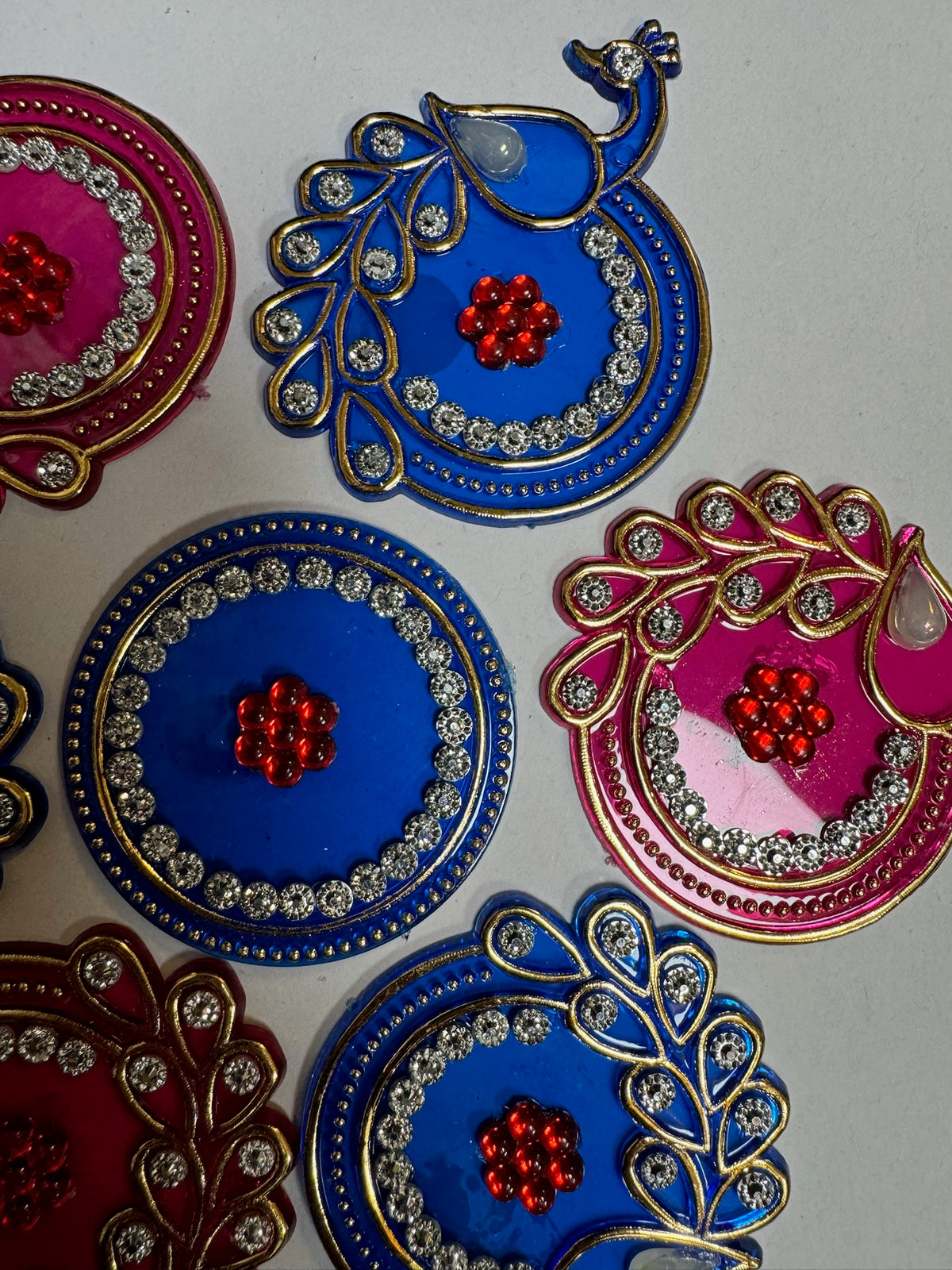 Festive Diya Rangoli Decor