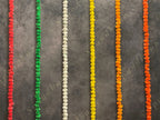 Dainty Marigold Flower Festive Danglers Set of 4 Strings