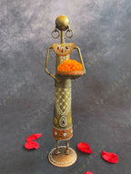 Tribal Figurine Tea Light Holder