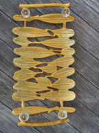 Golden Leaf Platter Tray