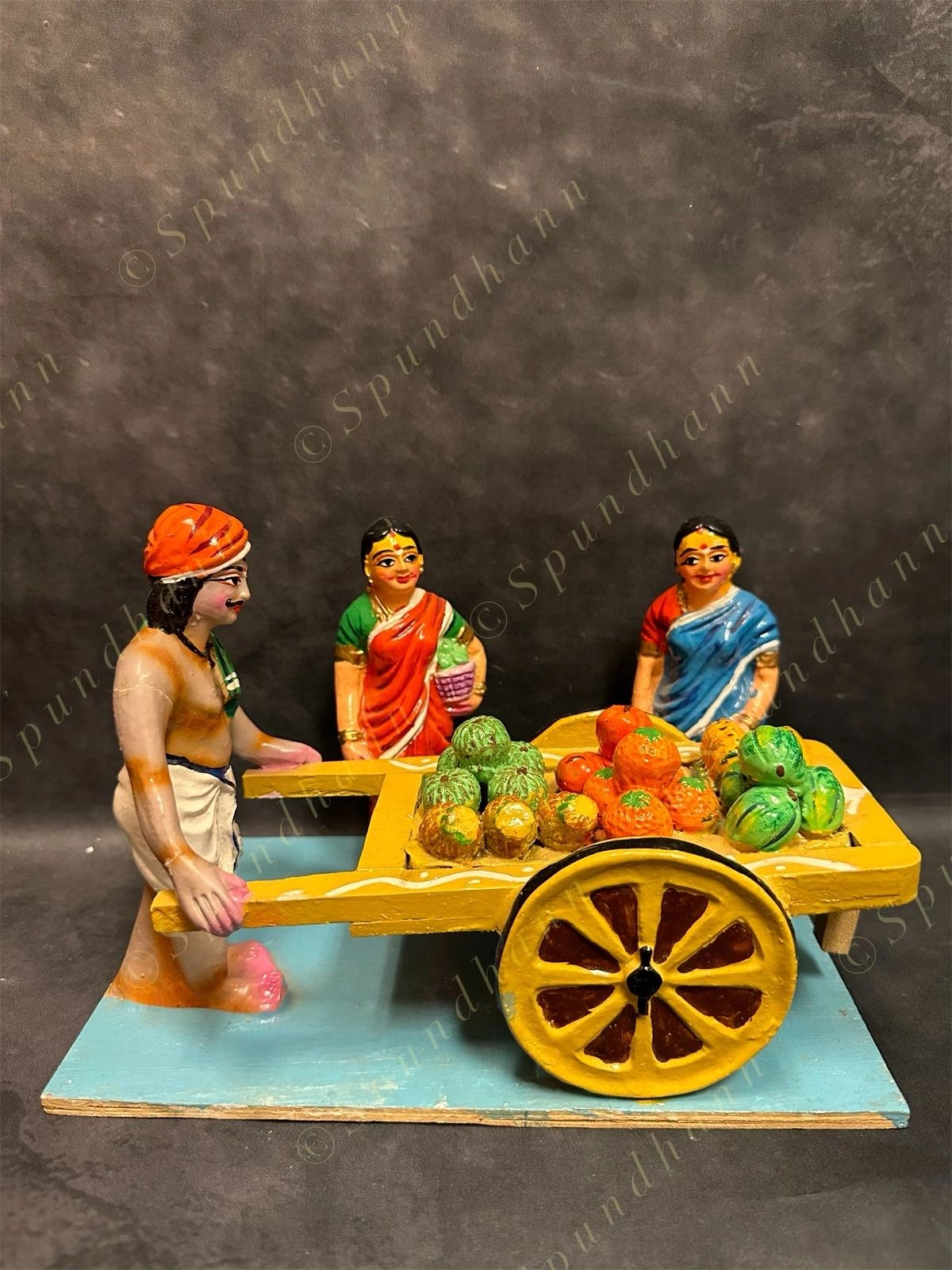 Vegetable Seller Statue