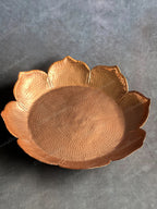 Grand Sunflower Copper Color Thaal Urli