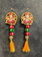 Ganesha Dangler With Tassel Set of 2