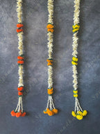 Chameli & Marigold Dangler Set of 2 with Tassels