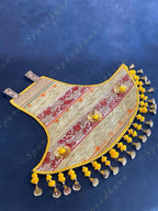 Fan Shaped Wall Hanging Decor (random color)