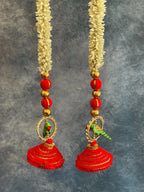 Chameli & Parrot Dangler Set of 2