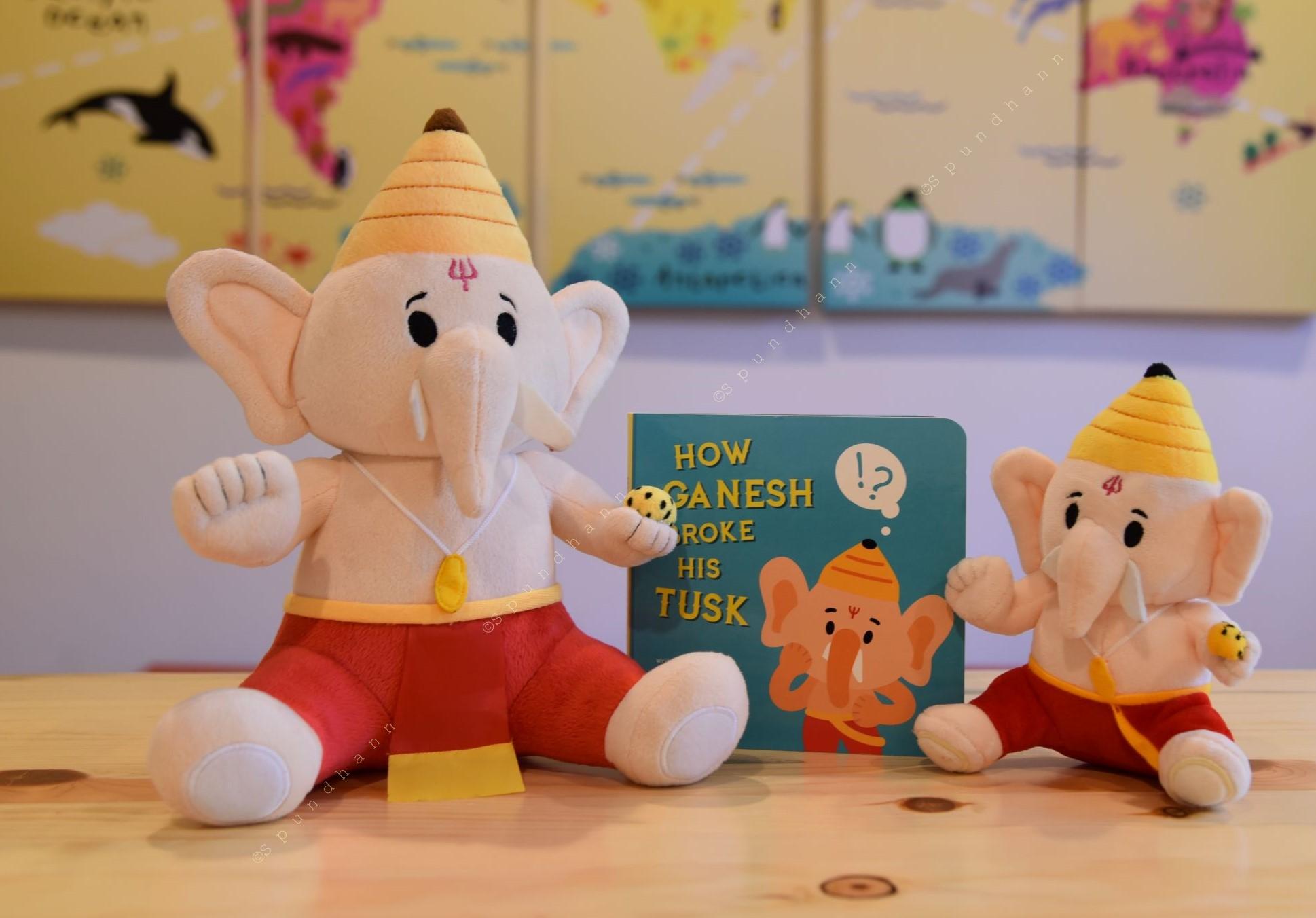 Baby Ganesh Mantra Singing Plush Toy