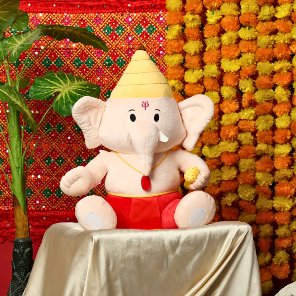 Mega Baby Ganesha Plush Toy