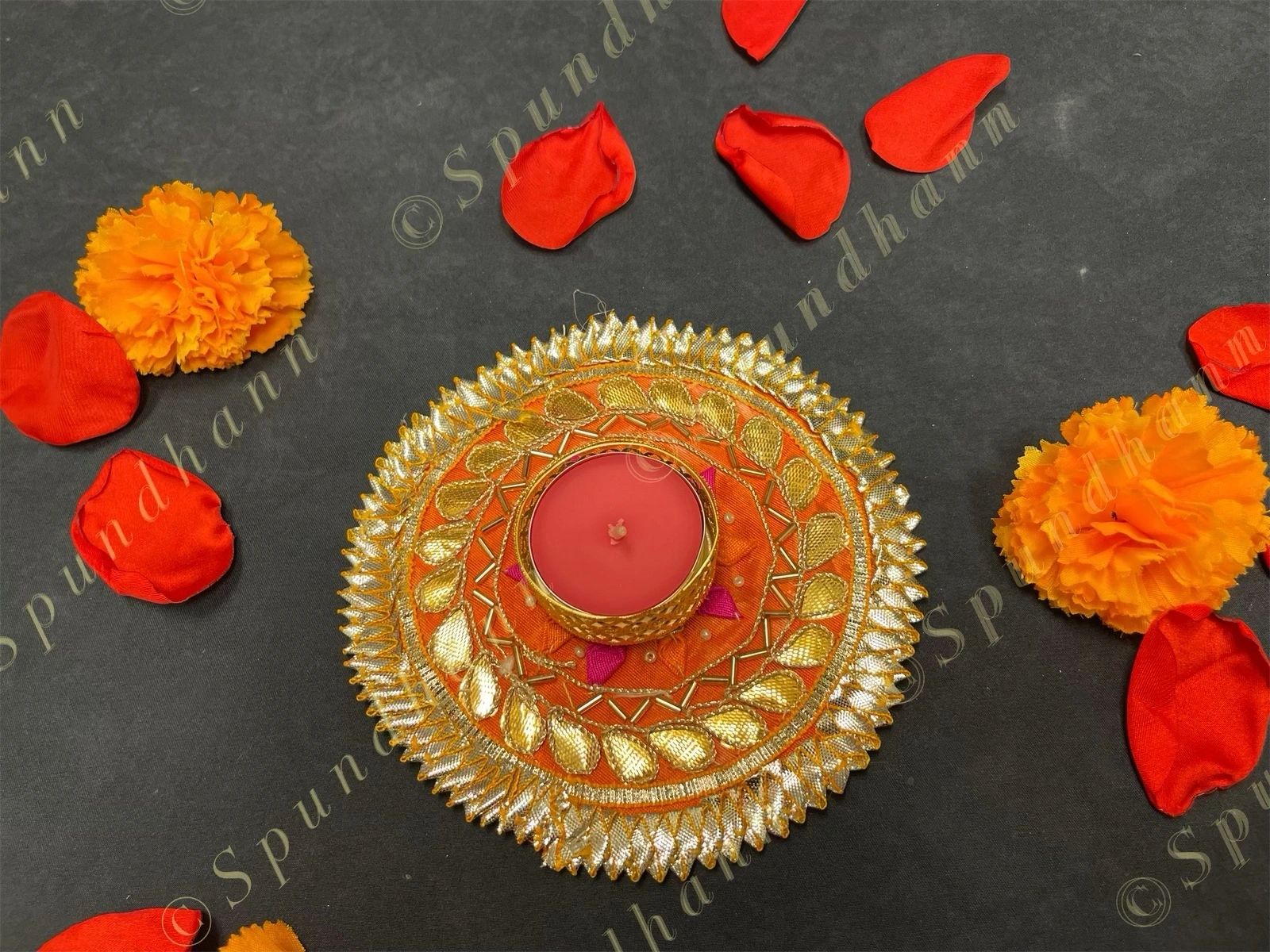 Gota Frill Tea Light Holder