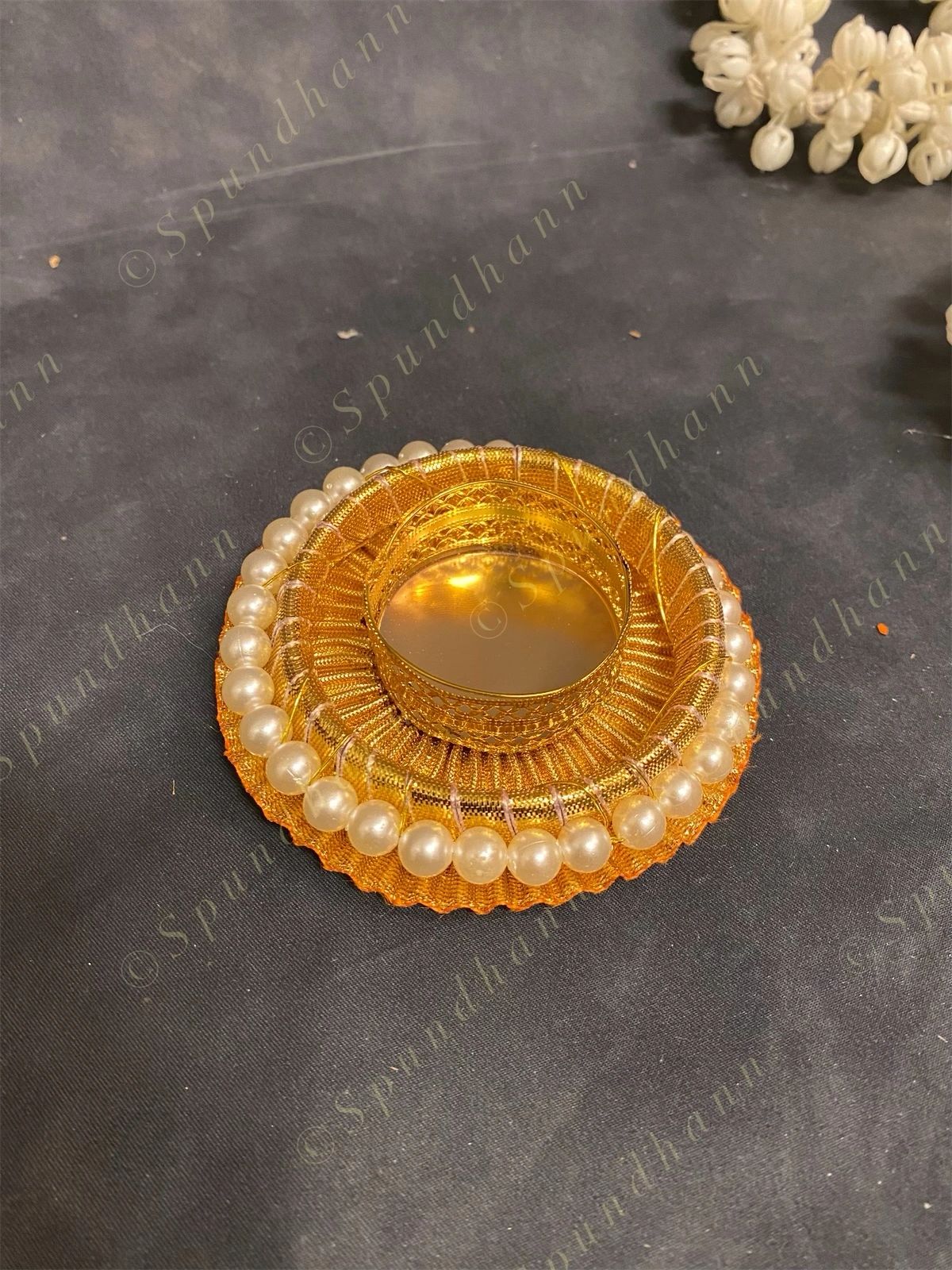 Gotapatti and Pearl Tea light Holder