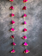 Solid Color & Sequin Dangler - Pack of 4 Strings