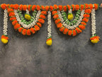 Designer Marigold & Mogra Floral Toran