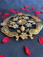 Fancy Peacock Rangoli Tea Light Holder