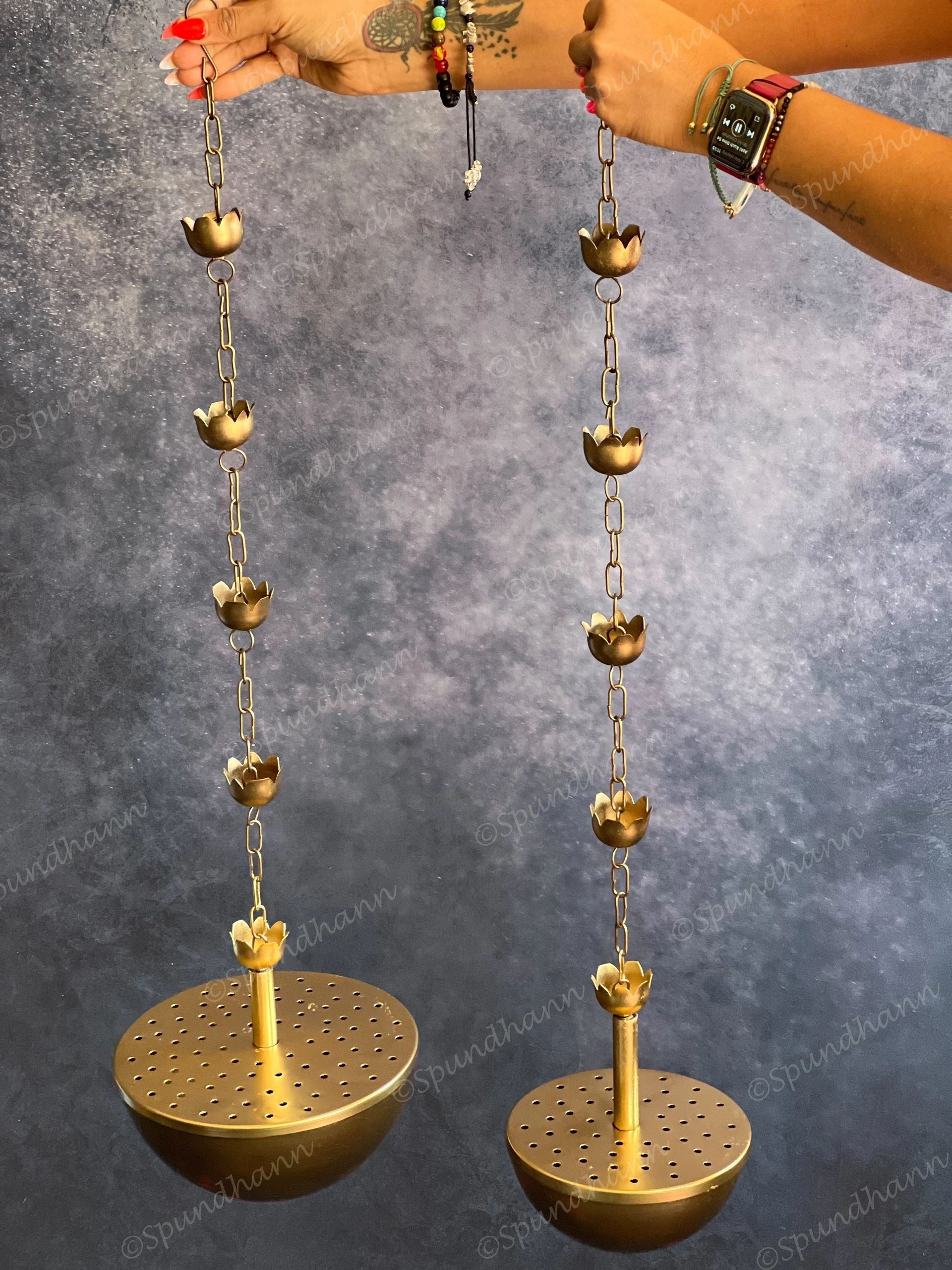 Hanging Dome Dhoop Dani / Urli