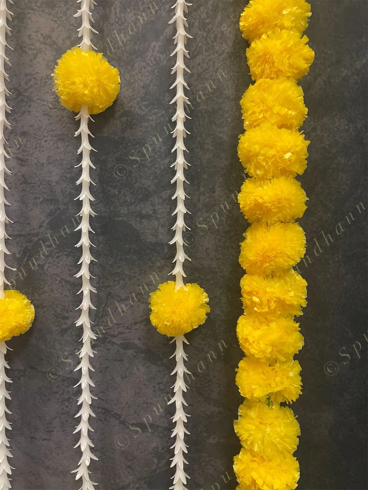 Rajnigandha and Marigold Toran