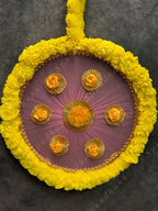 Marigold Chakri Dangler with Net