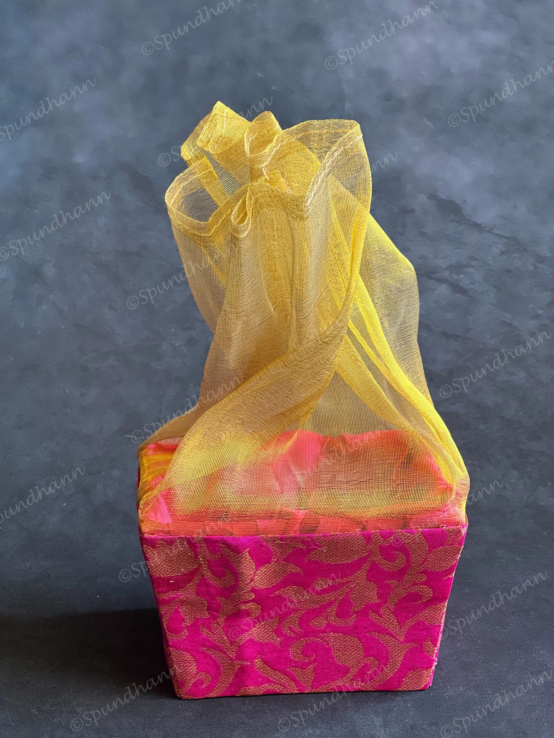 Wooden Gift Box with Ganesha String Tie