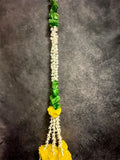 Mogra String With Marigold & Rajnigandha Tassels - Set Of Two