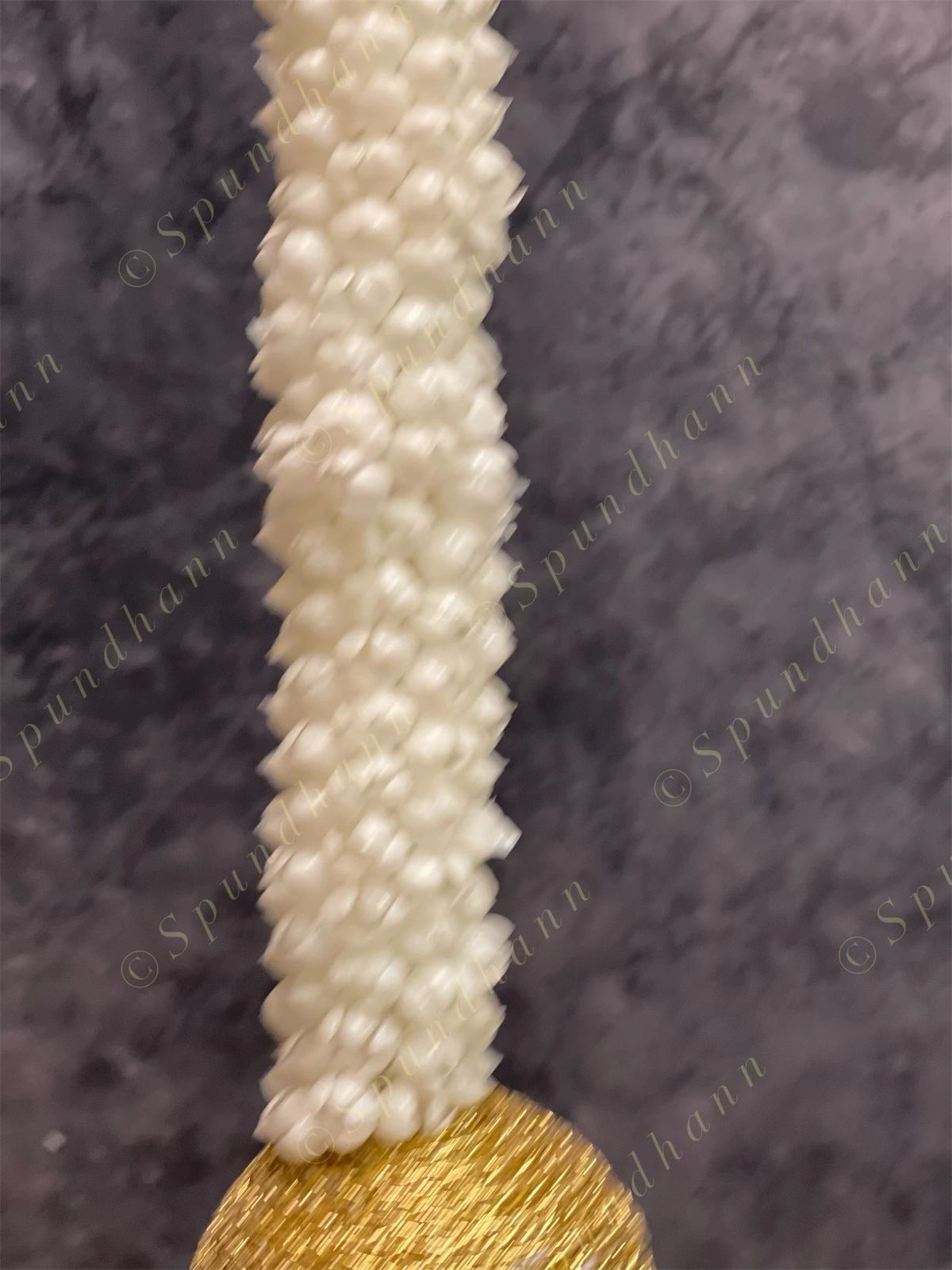 Mogra Rose Rajnigandha Dangler with Golden Ball