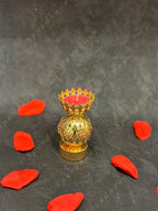 Golden Globe Standing Tea Light Holder
