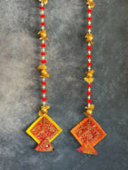 Kites with Pom Pom & Gota Strings Dangler
