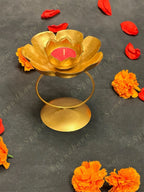 Single Ring Lotus Tea Light Holder