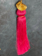 Pom Pom, Gota & Tassel Dangler Set of 2