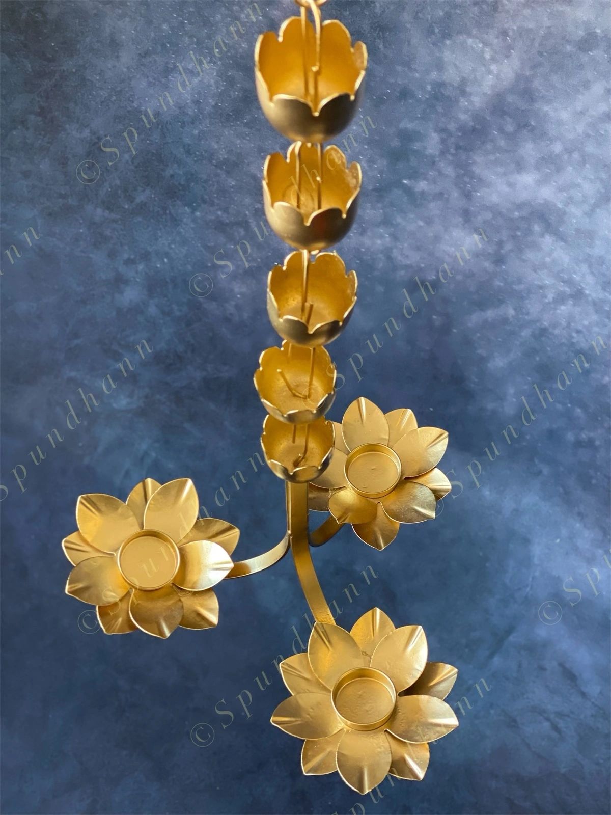 3 Way Hanging Lotus Tea Light Holder