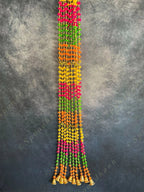Pom Pom String with parrot & Bell Tassel - Set Of 2