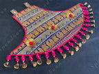 Fan Shaped Wall Hanging Decor (random color)