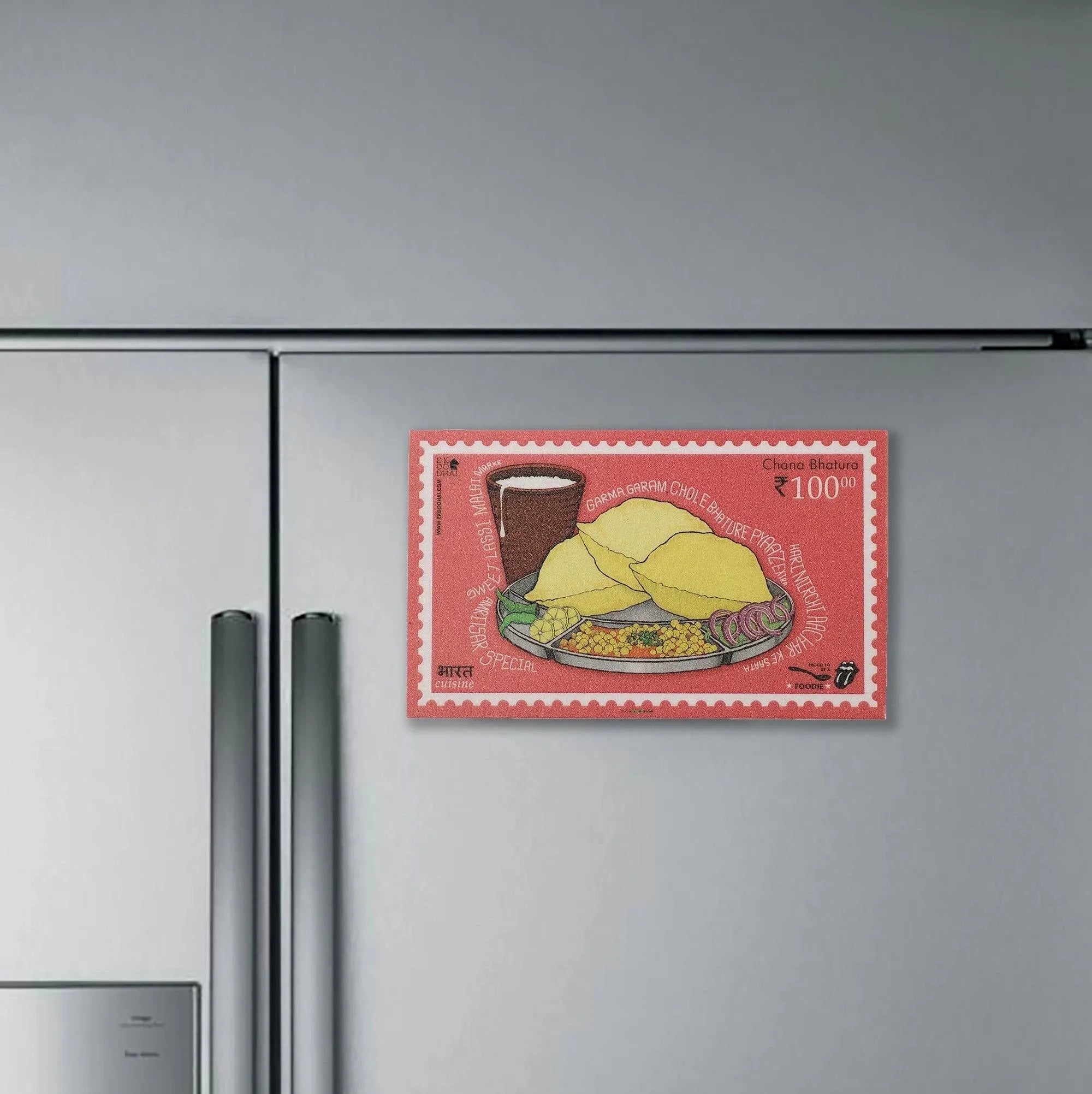 Chole bathure magnet