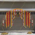 Colorful Festive Ensemble: Traditional Danglers & Garlands Bundle